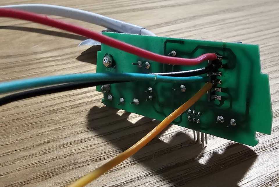 3V3 GND TX RX soldered on Image